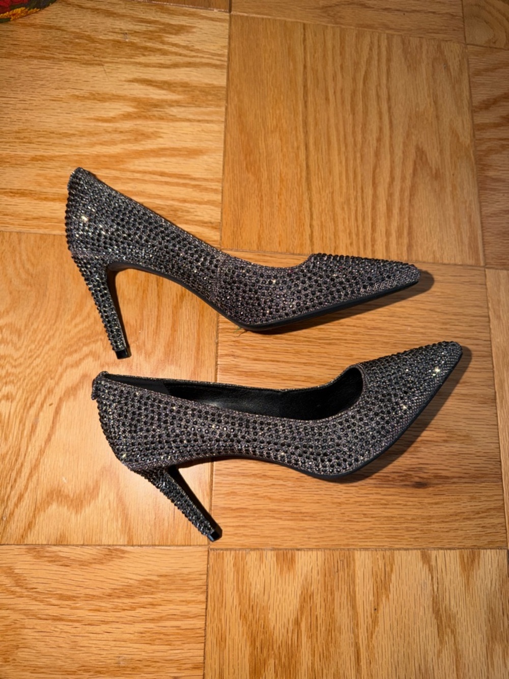 Michael Kors Dorothy Flex rhinestone studded sparkle shoes 6.5